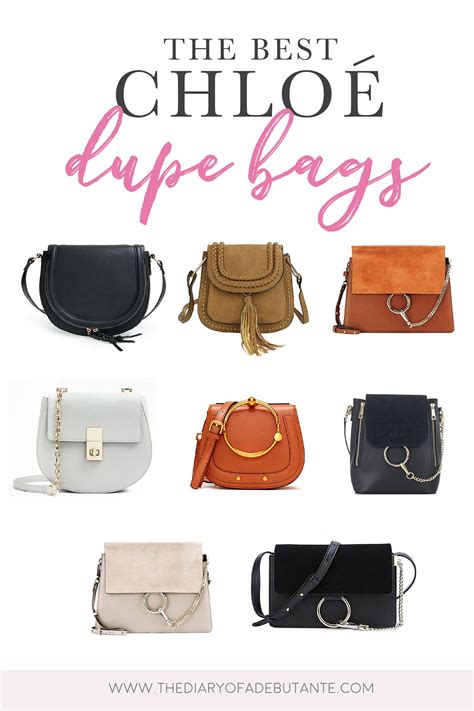 chloe bag dupe faye lookalike|chloe shoes dupes.